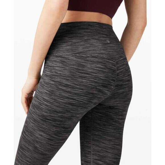 LULULEMON Align Pant 28" Size 2 Wee Are From Space Dark Carbon Ice Grey - Picture 2 of 6